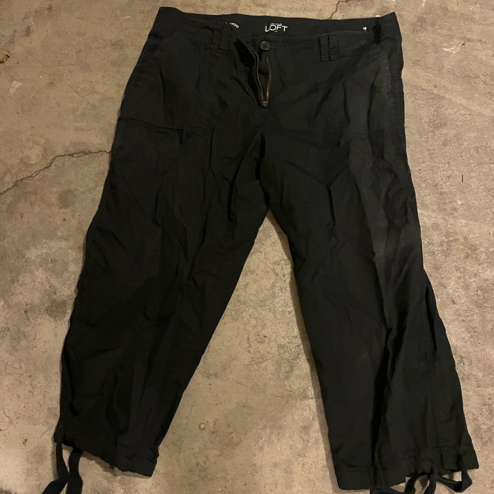Ann Taylor Black Cargo Pants for Men